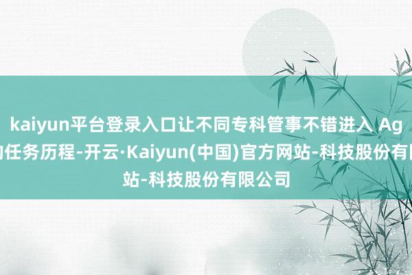 kaiyun平台登录入口让不同专科管事不错进入 Agent 的任务历程-开云·Kaiyun(中国)官方网站-科技股份有限公司